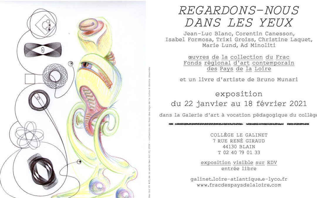 EXPOSITION « REGARDONS-NOUS DANS LES YEUX »