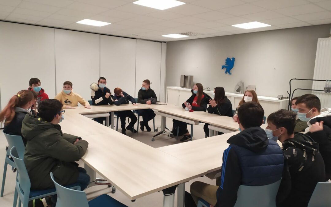 Visite de l’entreprise ARTIS et de la Fab’Academy de l’UIMM par les 4èmeB