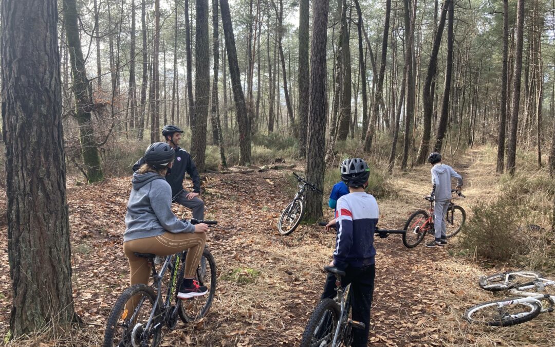 Première sortie VTT de l’année pour l’UNSS